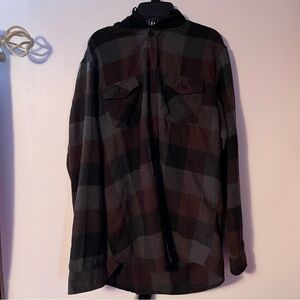 Men’s Black Grey Brown Flannel